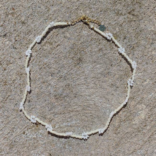 krema za nakit daisy lančić choker krema Senso 2R4P584