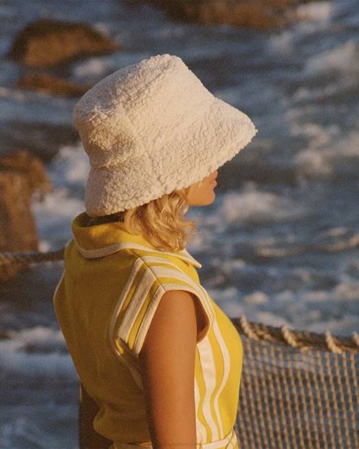 šeširi teddy bucket šešir ivory Senso 2R4P594